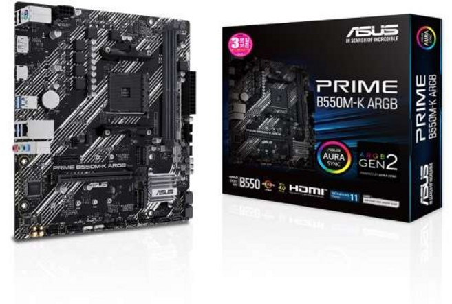 ASUS PRIME B550M-K ARGB STCOM