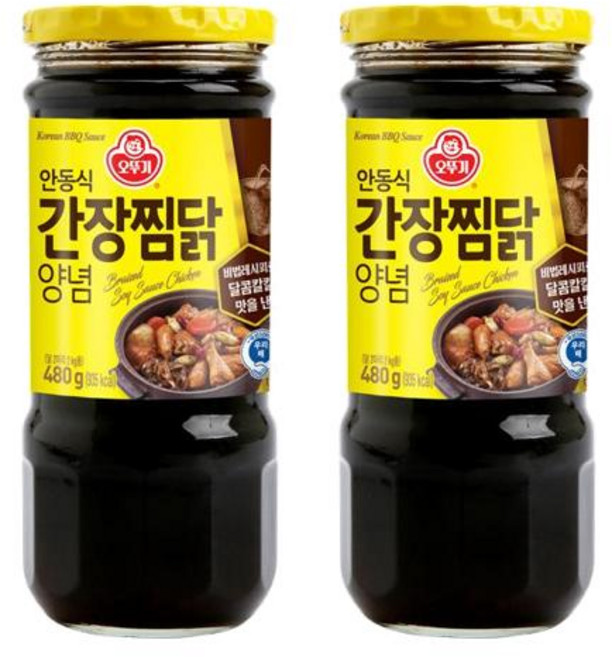 오뚜기 간장찜닭양념 480g 2개