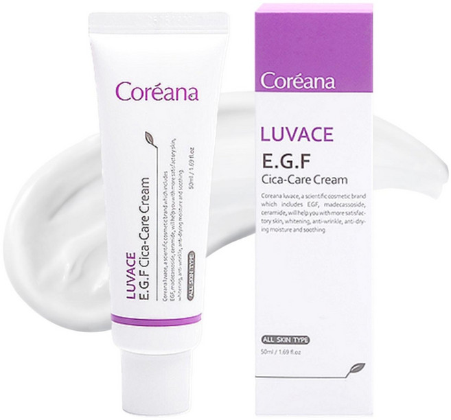 코리아나 루바체 EGF 시카케어 크림, 50ml, 1개