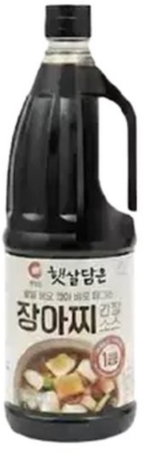 청정원 장아찌 간장소스 1.7L x 2개 HW