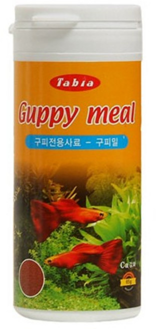 타비아 구피밀 260ml 소형 열대어사료 사료 260ml 1개