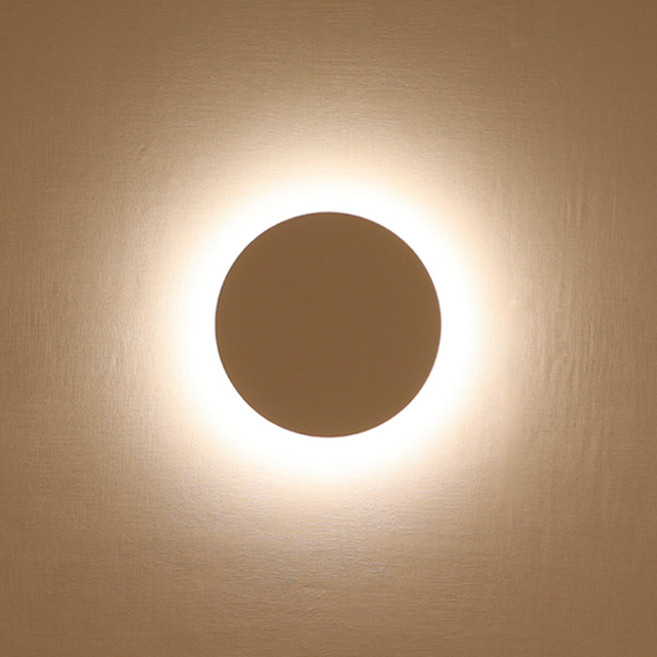 LED 원형 벽등 써클 실내 벽조명 거실 침실 카페조명, DS 화이트 200파이 5W