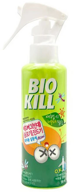 비오킬 휴대용 버그프리 미니 살충제, 1개입, 1개 - 쿠팡