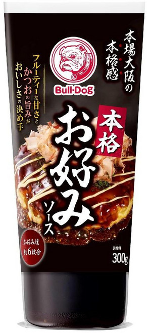 불독 일본 타코야끼 오코노미야끼 소스 양념 300g 4팩, 1세트