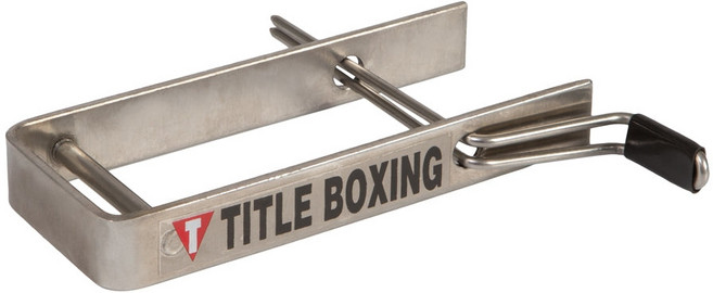 타이틀 복싱 휴대용 핸드랩 롤러, 1개, 실버