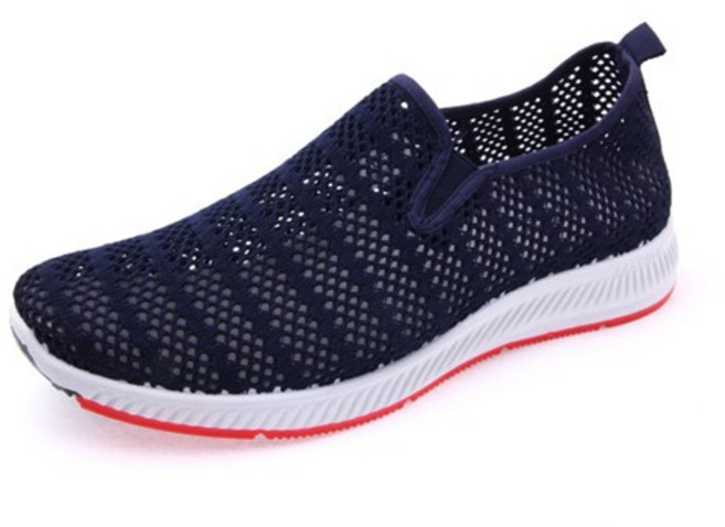 워크센스 남성 앙비안 메쉬 슬립온