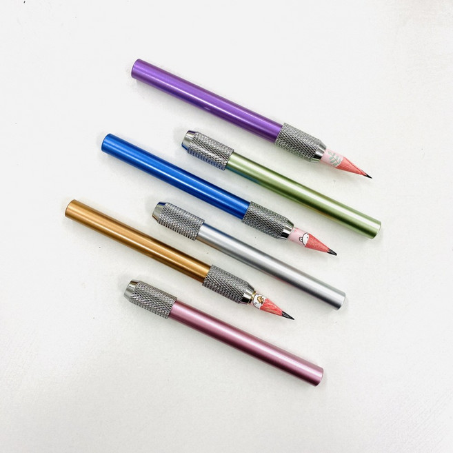 쁘띠끄 몽땅 연필깍지 홀더 뚜껑 6종세트, 6종