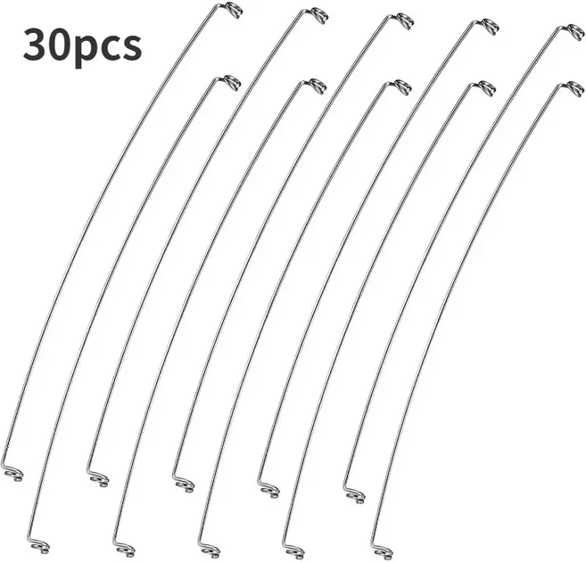 치즈 도구 버터 슬라이스 도구 스테인레스 스틸 치즈 커팅 라인 치즈 커팅 슬라이서 주방 액세서리 주방 도, 03 30pcs
