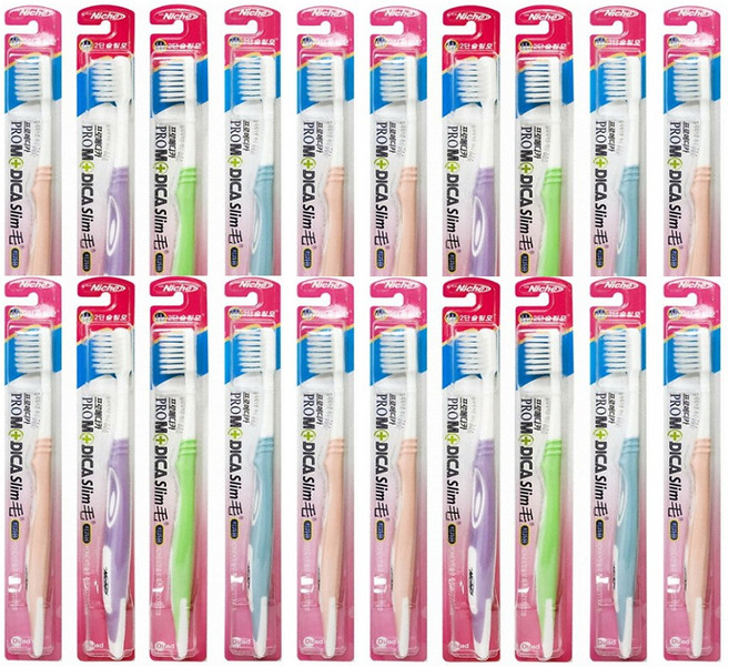 니치 프로메디카 칫솔 20개입 슬림모 성인칫솔 전용, 1개