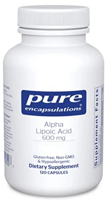 퓨어인캡슐레이션 알파리포산 ALA 알리포산 600mg 베지 캡슐 120정, 1개 - 쿠팡