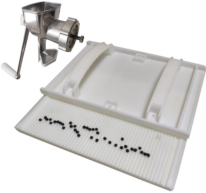 환 제조 한약 조출기 세트 한의원 알약 만드는 자동, 8mm대형슬래브+핸드트위스트스트립메이커, 1개