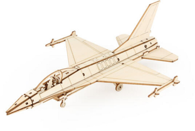 DIY 나무 모형 조립 키트 미니 F-16 팔콘 YP005, 단품