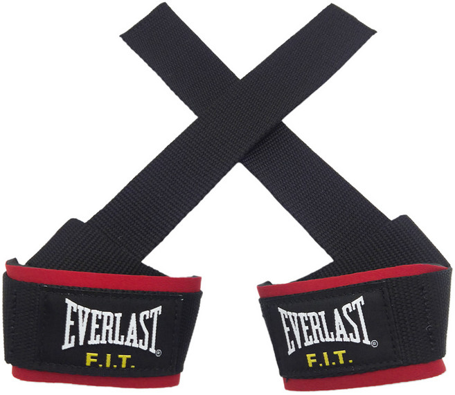 에버라스트 논슬립 헬스스트랩, 블랙, 1개