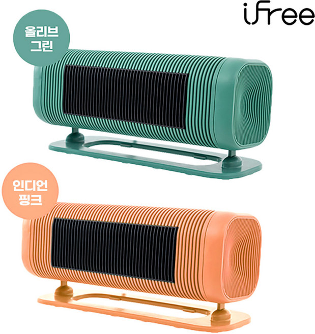 아이프리 PTC 저소음 온풍기, MOS-2000HA, 그린