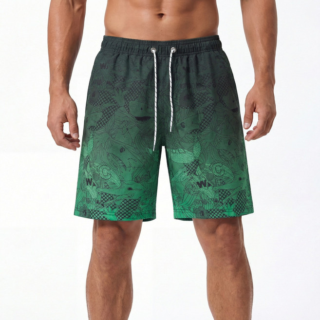 NEONANII 남자 5부 트렁크 수영복 바지 (사이즈 30~38)