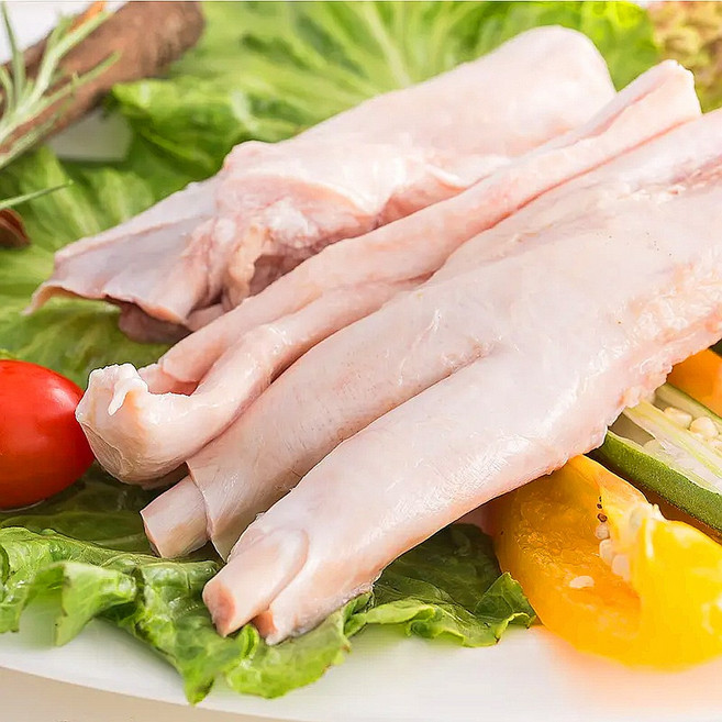 (배터짐) 삶은 한우 소머리 세절 수육 편육 국밥 곰탕 도가니 우족 소사골 소갈비 모음 (일요일&당일발송), 1개, 곡물 소스지 1kg