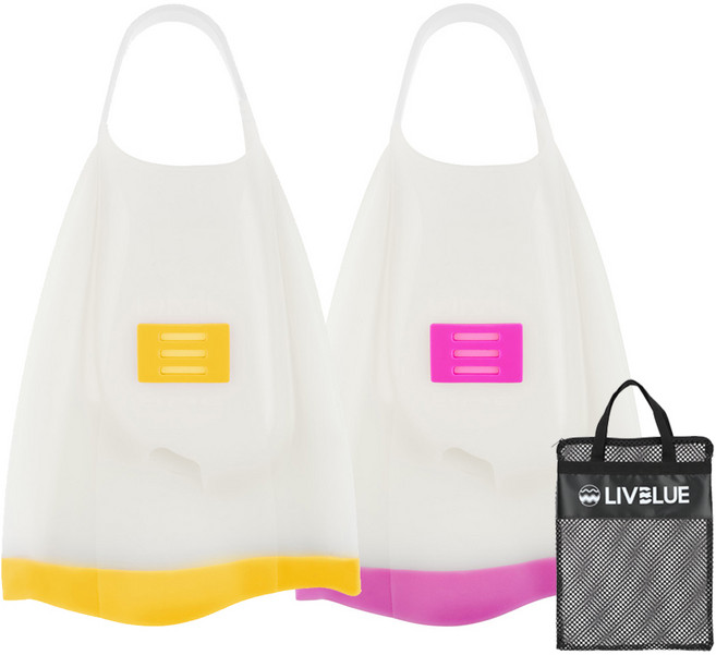 DMC 숏핀 엘리트 캔디 오리발 + 가방증정, PLUM