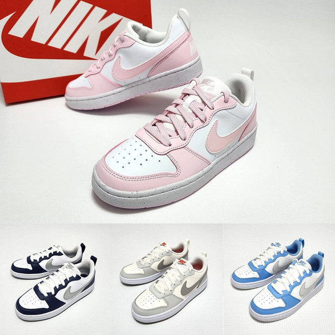 나이키 주니어 코트버로우 225~250 패션 운동화 리크래프트 발편한 키즈 여성 스니커즈 데일리 학생 신발 [국내매장판/AS가능]