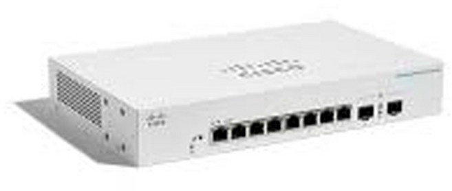 CISCO 시스코 CBS250-8P-E-2G 2SFP POE 60W 기가비트 8포트 L2 관리형 스위칭허브, 1개