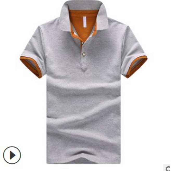 POLO衫男士短袖素面 團體工作服商務POLO衫