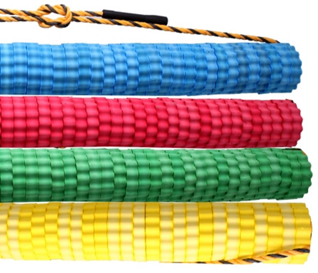 안전파도타기 1개 고급형 통굴리기 체육대회용품 운동회용품, 노랑