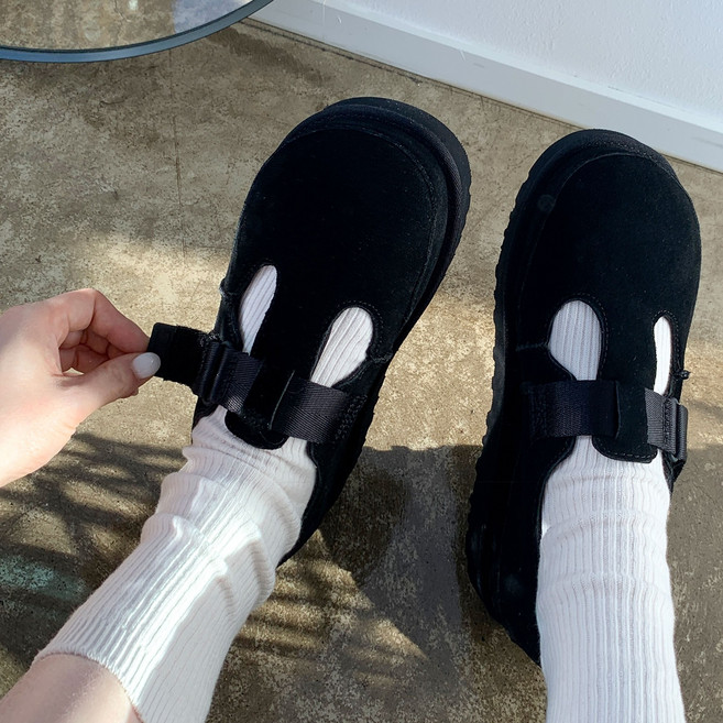 어그 골든스타 메리 제인 신발 여성용