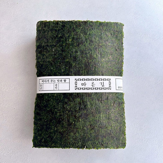 울돌목 청태 재래김 100장+100장, 2개, 240g