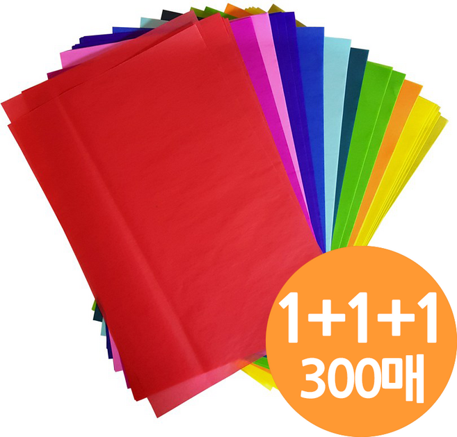 [1+1+1]습자지 꽃종이 꽃볼 카네이션 만들기재료 1속 스승의날 어버이날, 1개, 색상혼합10가지색