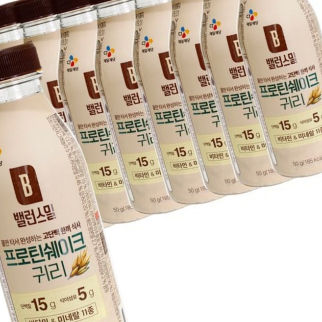 식사대용 선식 밸런스밀 귀리 프로틴쉐이크 10개 한세트