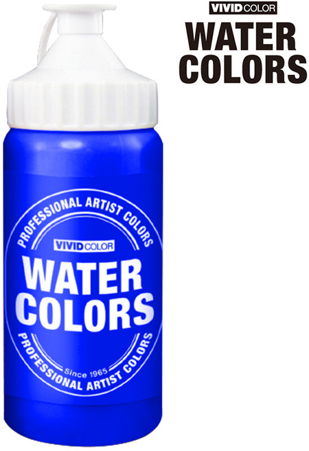 종이나라 비비드 수채화물감 220ml 수채화물감(15종), 코발트블루