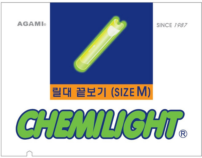 아가미 릴대끝보기 캐미라이트 1박스, 50개