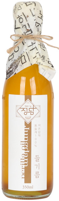 정담행복마을 저온압착 들기름, 1개, 350ml