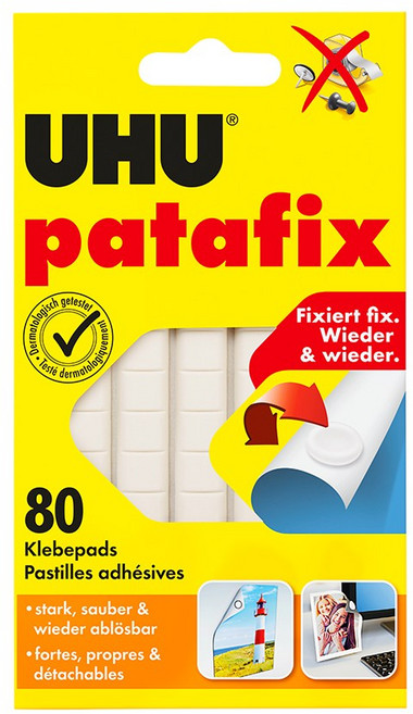 신제품)UHU 조각 접착제 일반 80조각, 1개