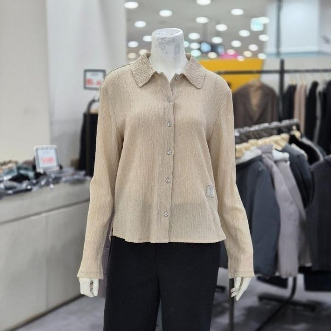 레노마레이디 sh06 스텐카라 셔츠형 티셔츠 R2H12JTS030