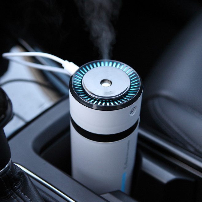 차량용 무선 가습기 미니 휴대용 KN100_블랙