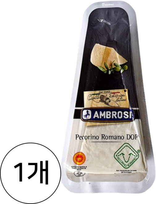 상세참조 스-암브로시 페코리노로마노 200g, 1개