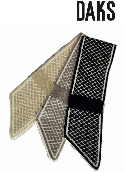 [백화점 정품] 26년SALE 닥스 DAKS 캐시미어 니트 머플러 FKD033I