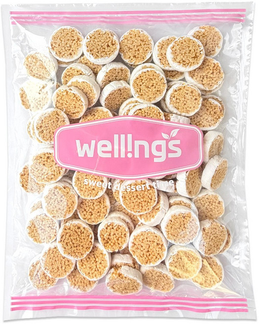 웰링스 풍미명과 옛날과자 대용량과자 원형과자 옥춘과자 매화과자, 1개, 800g