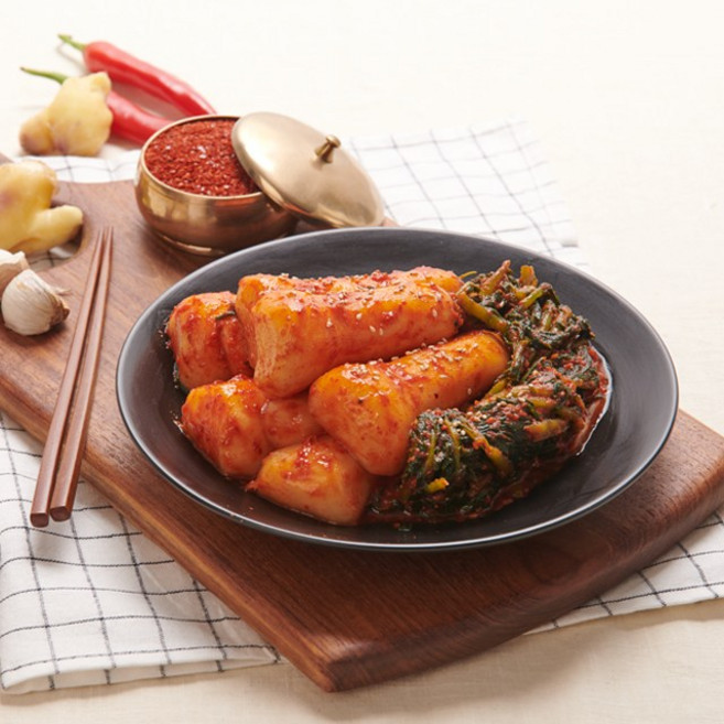 [옥과맛있는김치] 국내산 농산물 100% 전라도 총각김치 2 Kg, 2kg, 1개