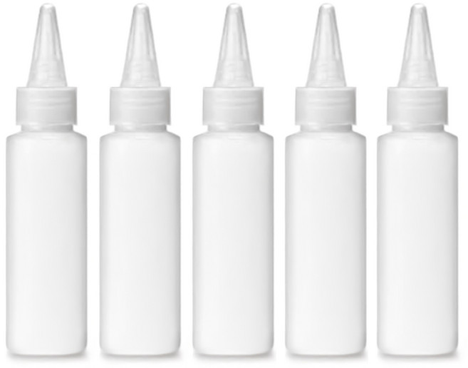 닥터보틀 뾰족캡 말랑한 PE공병 식품용기구 인증용기, 5개, 100ml 반투명