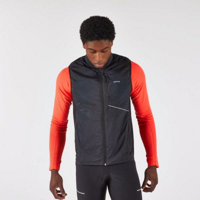 데카트론 남성 러닝 패딩 베스트 런 웜 500 8911507 401486