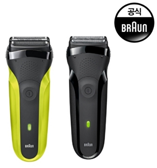 브라운 BRAUN 전기면도기 시리즈3 300s, 블랙 (BM43)