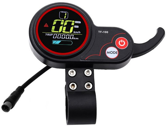 KUGOO M4 전동 스쿠터 계기판 스로틀 스위치 Kugoo M4 범용 스로틀 디스플레이 컨트롤러 48V 6 핀