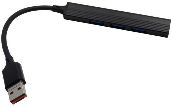 PC 키보드 노트북 프린터 마우스 USB 어댑터와 호환되는 USB 3.0 허브 4포트 USB 허브 USB 스플리터 멀티포트 확장 데이터 케이블, 그림과 같이, 1개, 사이즈 이미지 참고