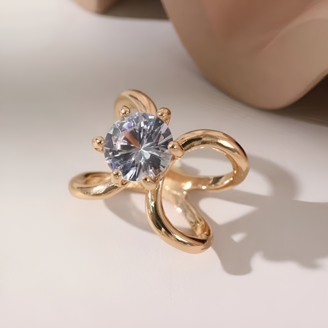 ASITA 프리미엄 주얼리 스카프링 홀더 세트 진주&동백꽃&다이아