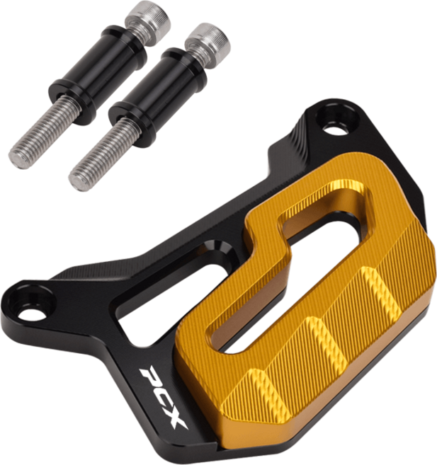 CHEKIS 체키스 혼다 PCX 21-26년식 브레이크 캘리퍼가드 튜닝커버, 골드, 1개