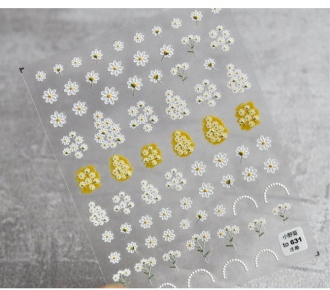 네일스티커 토모니 데이지스티커 631 (1개), 1개