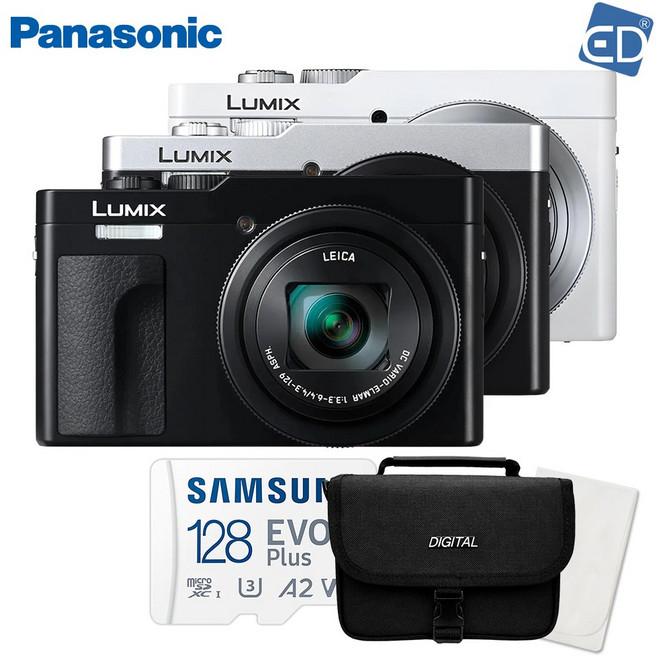 파나소닉 루믹스 DC-TZ99 광학 30배줌 4K +128GB+가방+포켓융 /ED, DC-TZ99 블랙