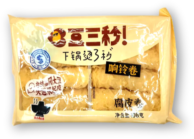 미소차이나 중국식품 두유피 튀김 두유피롤 마라탕 훠궈 재료, 108g, 1개