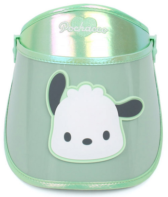 포차코 빅페이스 와펜 자수 각도조절 썬캡 햇빛에서 보호